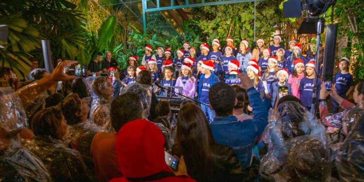 Corais encantam e celebram o Natal no Iguatemi Campinas e Galleria Shopping