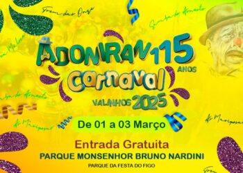 Valinhos terá Vila do Samba com homenagem a Adoniran Barbosa no Parque Municipal